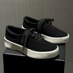 Chaussures décontractées minimalistes à semelle épaisse, résistantes à l'usure, semelle souple, confortables, chaussures de skate décontractées pour hommes - Product Image 5