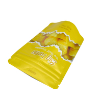 Pochettes debout personnalisées imprimées pochettes en plastique transparent recyclables pour l'emballage des aliments congelés avec gravure impression logo