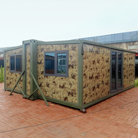 Chine Petite Maison Mobile Pliante Préfabriquée Prêt à Expédier 2 3 4 Chambres 10ft 15ft Maison de Conteneur Extensible Petite Maison de Remorque