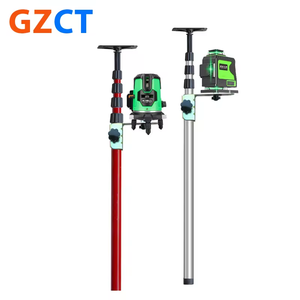 Laser Telescopische Paal Verleng Laserniveau Beugel Met 1/4 "En 5/8" Adapter Mount Plafond Nivellering Stang Voor Laser Level <span class=keywords><strong>3</strong></span>/4 - Product Image 3