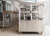 Machine de capsulage de remplissage de poche de bec de lait de coco entièrement automatique à haute efficacité