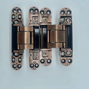 Phòng gỗ nhôm vô hình ẩn khoảng cách lớn bản lề ba chiều hình chữ H - Product Image 1