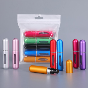 Atomizador de Perfume Recargable de Aluminio de 5 ml, Botella de Spray Mini Portátil de Viaje <span class=keywords><strong>con</strong></span> Boquilla Electroquímica de Pulverización Fina - Product Image 4