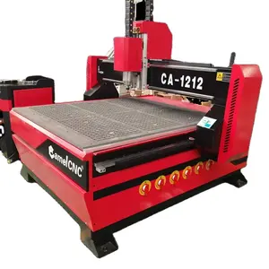 تخفيضات ساخنة على آلات CNC للأعمال الخشبية طراز صغير CA-1325 1212 راوتر CNC مع طاولة فراغية