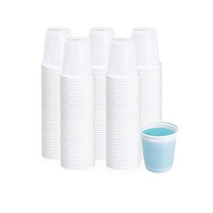 Vasos Desechables de Plástico PS Transparente de Pared Simple, de 2 a 16 Onzas, Ecológicos y Biodegradables, para Té, Champaña, Refrescos, Fiestas y Picnics - Product Image 3