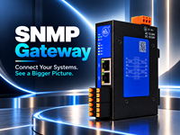 Passerelle SNMP Milesgo SNMP2004-ARM, convertisseur de protocole de surveillance de réseau IP industriel pour BMS, IoT et systèmes d'automatisation