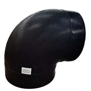 DN1200 HDPE hot melt flange raiz igual diâmetro e diâmetro reduzido SDR17 alta pressão PE cotovelo PE tee SDR11 PE acessórios para tubos - Product Image 4