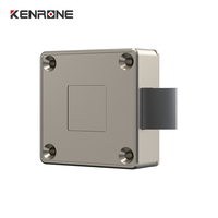 Serrure de tiroir passive NFC KENRONE à languette oblique en alliage de zinc avec gestion des autorisations par application pour casier de gym et tiroir de rangement de bureau