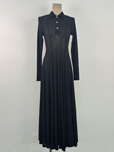 Abito con Colletto a Polo di Design Vietnamita di Alta Gamma, Nuovo Stile Elegante e Aderente per il Lavoro - Product Image 6