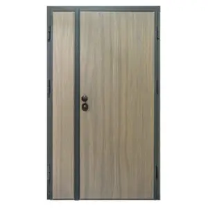 ENV1627-puerta blindada italiana de doble hoja, estilo italiano, clase 3, para Europa