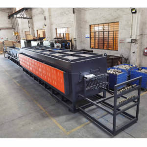 Horno de tratamiento térmico de atmósfera controlada de recocido brillante continuo industrial HCS para bobina y tubo de alambre de acero inoxidable - Product Image 3