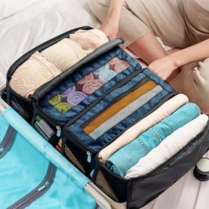 Travel Shelves Packing Organizer for Luggage Carry on Closet for Clothes Expandable Packing Cube - Product Image 2