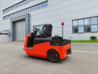 Tracteur de remorquage électrique assis EPQ-B à entraînement AC 2 tonnes 3 tonnes 4 tonnes 6 tonnes pour aéroport, bagages, marchandises, entrepôt et logistique