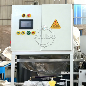 Presse à briquettes de sciure d'acier inoxydable et d'aluminium à double sortie avec moteur |   Fiabilité garantie <span class=keywords><strong>pour</strong></span> une gestion ininterrompue des déchets - Product Image 4