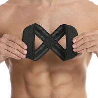 Correas de Agarre para Levantar Pesas, de Neopreno, Antideslizantes, Ajustables, en Forma de 8, Ligeras, Cómodas, Portátiles, Unisex