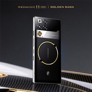 Telefono da gioco Global Redmagic 11 Pro+ SAGA GOLDEN 5G con display OLED 1.5K da 6,85 pollici a 144Hz, Snapdragon 8 Elite, Android 16, dual SIM, OTA, NFC - Product Image 2