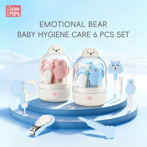 Hot Sale 6-In-1 Anti-Pinch Veiligheid Nagelknipper Set Bpa-Vrije Nagelvijl Borstel Opbergdoos Pasgeboren Verzorgingsgereedschap Baby Nail Trimmer - Product Image 2