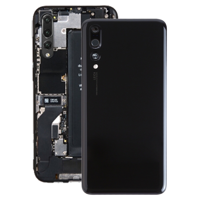 Same-day Shipping Phone Accessories Repair Spare Parts for Huawei P20 Pro Battery Back Cover with Camera Lens Cover