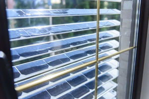 Panel <span class=keywords><strong>solar</strong></span> flexible pequeño de 7w personalizado para persianas, lamelas y toldos, semitransparente. - Product Image 4