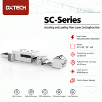 Machine de découpe laser à fibre entièrement automatique pour bobines de métal et d'acier 1530 1560 avec nivellement, alimentation, découpe et déchargement