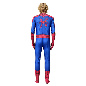 Costume Spider-Man Peter Parker, combinaison rouge et bleue, cosplay, Halloween, taille adulte L - Product Image 3