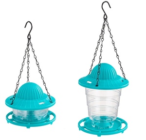 Comedouro de Jardim Redondo Retrátil à Prova de Esquilos com Altura Ajustável, Portátil e Sólido - Product Image 1