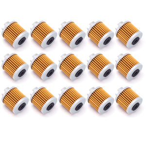 Filtre à huile jaune pour moto, 15 pièces, pour Honda Daytona <span class=keywords><strong>Anima</strong></span> Piranha 150 Daytona Type Piranha YX 150/160 Zongshen ZS190 - Product Image 1