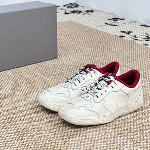 New Style Customized Genuine Leather Anti-Slip Flexible Designer Sneaker Walking Sports Casual Luxury Men Fashion Shoes Artistic - Product Image 2