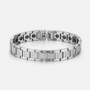 Hot Selling Crocodile Pattern Stainless Steel Hip Hop Style Silver/Gold Plated Customizable Logo <b>Engraving</b> Unisex Anniversary - Product Image 2
