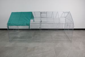 Köpek kafesi sıcak satış yüksek kalite çelik sıcak satış dayanıklı demir tel tavuk Run <span class=keywords><strong>Coop</strong></span> büyük açık tavuk kümesleri tavuklar için köpek kafesi - Product Image 4