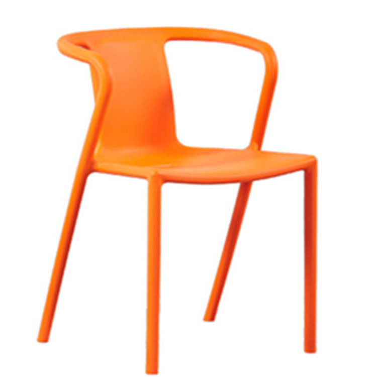 Sedia per visitatori arancione