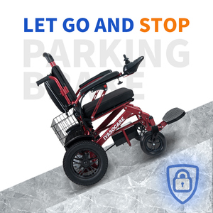 Silla <span class=keywords><strong>de</strong></span> <span class=keywords><strong>ruedas</strong></span> eléctrica plegable con batería <span class=keywords><strong>de</strong></span> litio - Product Image 5