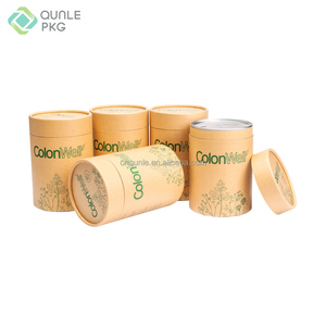 Tùy Chỉnh Sinh Thái Thân Thiện Với Giấy Có Thể Rỗng Protein Pha Trộn Bổ Sung <span class=keywords><strong>Container</strong></span> Jar Thực Phẩm Bổ Sung <span class=keywords><strong>Container</strong></span> - Product Image 3