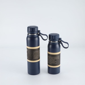 Grande capacità logo personalizzato 800/<span class=keywords><strong>1000ml</strong></span> in acciaio inox bottiglia di acqua sottovuoto Thermos Thermos con la corda - Product Image 4