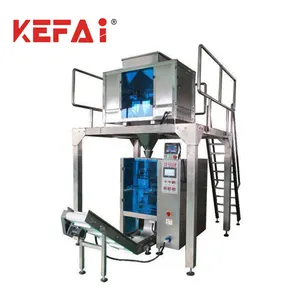 KEFAI Machine à emballer automatique VFFS pour aliments pour animaux, aliments pour chiens, 15 kg