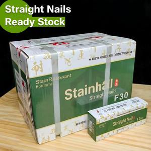 F30 Straight <b>Nail</b> 29mm Aluminum Alloy Zinc Plated Pneumatic Woodworking <b>Nails</b> For Decoration - Product Image 3