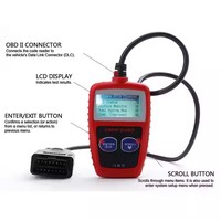 Escáner OBD2 Starcharm MS309, Herramienta de Diagnóstico Automotriz con Pantalla LCD Retroiluminada, Lector de Códigos OBD II Universal