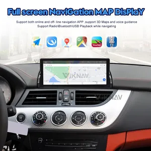 Viknav <span class=keywords><strong>para</strong></span> BMW Z4 E89 2009-2018, Radio de Auto de 12.3 Pulgadas con Pantalla Táctil Android 13, Reproductor Multimedia Actualizado, Carplay, Android Auto, Estéreo - Product Image 3