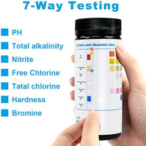 Kit de <span class=keywords><strong>test</strong></span> de <span class=keywords><strong>piscine</strong></span> d'étang, meilleure vente!, série, perruques en nitrile, indice de dureté à ph et chlore, <span class=keywords><strong>test</strong></span> d'aquarium - Product Image 5