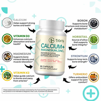Capsules de magnésium 12-en-1 de 700 mg, complément complexe de magnésium pour adultes, soutien musculaire et du sommeil, 120 gélules – Fabrication GMP, marque privée OEM