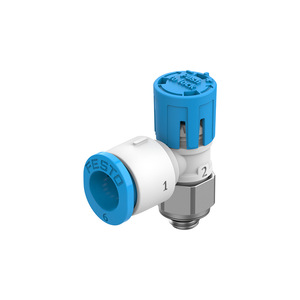 Vfoe-Le-T-M5-Q6 One-Way Throttle Valve 1/4 In Gas Control Valve For Throttling Check Applications - Product Image 1