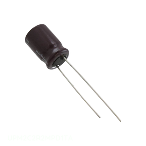 ตัวเก็บประจุแบบรูทะลุ (Through Hole) ยี่ห้อ Manufacturer Channel รุ่น 2.2uF CAP ALUM 2.2UF 20% 160V RADIAL UPM2C2R2MPD1TA - Product Image 1