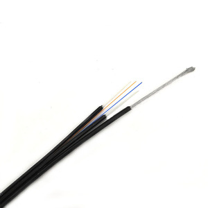 Cable de Fibra Óptica para Exteriores e Interiores GJYXCH GJYFXCH de 2 Núcleos G652 G657 con Refuerzo de Acero FRP - Product Image 4