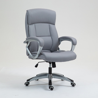 Vente en gros Chaise de bureau vibrante en cuir personnalisée avec massage Chaise de conférence ergonomique pivotante en PC pour bureau d'ordinateur