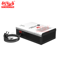 Régulateur de tension monophasé Sunchonglic 700W, stabilisateur 220/230V AC avec sortie onde sinusoïdale pure 0,7KVA unidirectionnel