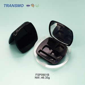 Palette vide pour fards à paupières 4 couleurs avec emplacement pour pinceau - Product Image 2