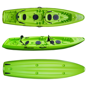 China Barato HDPE Sit on Family <span class=keywords><strong>Kayak</strong></span> Durable 3 personas Touring Sea Kayaks y canoas Estable Tandem Canoe/<span class=keywords><strong>Kayak</strong></span> para 2 o 3 personas - Product Image 1