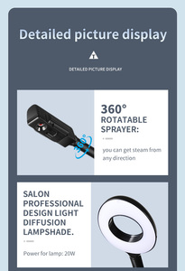 Quảng Châu todom DT-709 cá nhân chăm sóc sắc đẹp New <span class=keywords><strong>LED</strong></span> Beauty Salon <span class=keywords><strong>Magnifier</strong></span> đèn 5x 3x Magnifying Glass với ánh sáng - Product Image 5