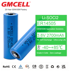 ER14505 Li-SOCl2 3.6V PLC AA แบตเตอรี่2700มิลลิแอมป์ต่อชั่วโมงสำหรับพีซีอุตสาหกรรม - Product Image 2