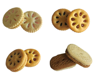 Machine à emballer automatique Skywin à deux voies pour la crème Oreo ou la confiture de biscuits